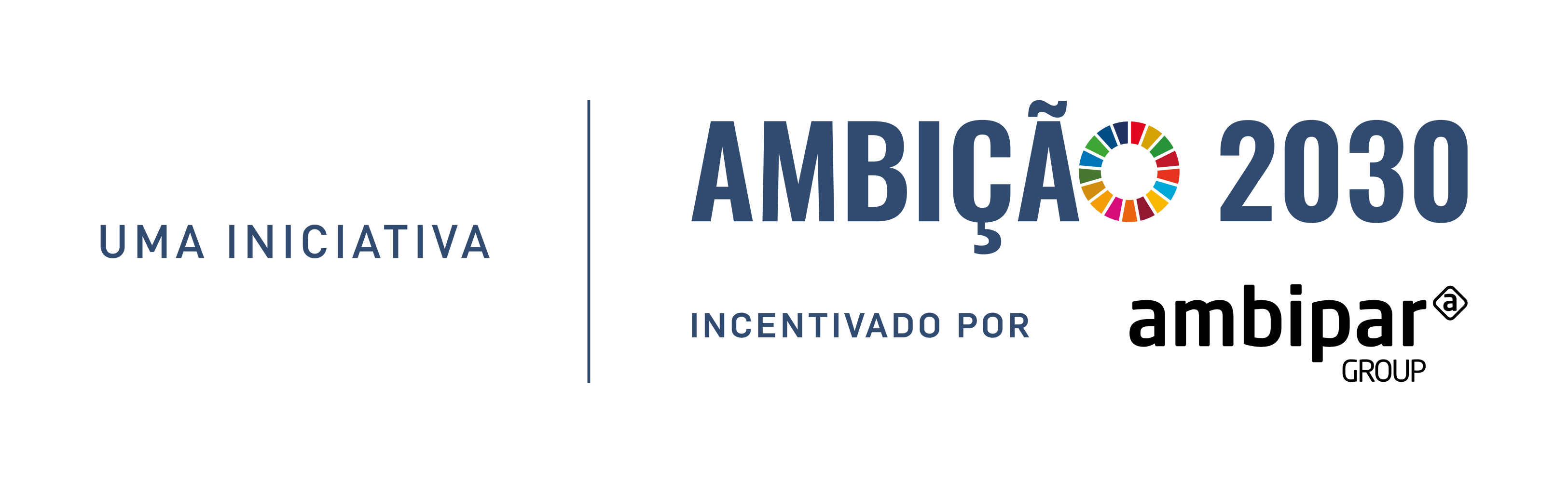 Logo do Pacto Global Ambição 2030